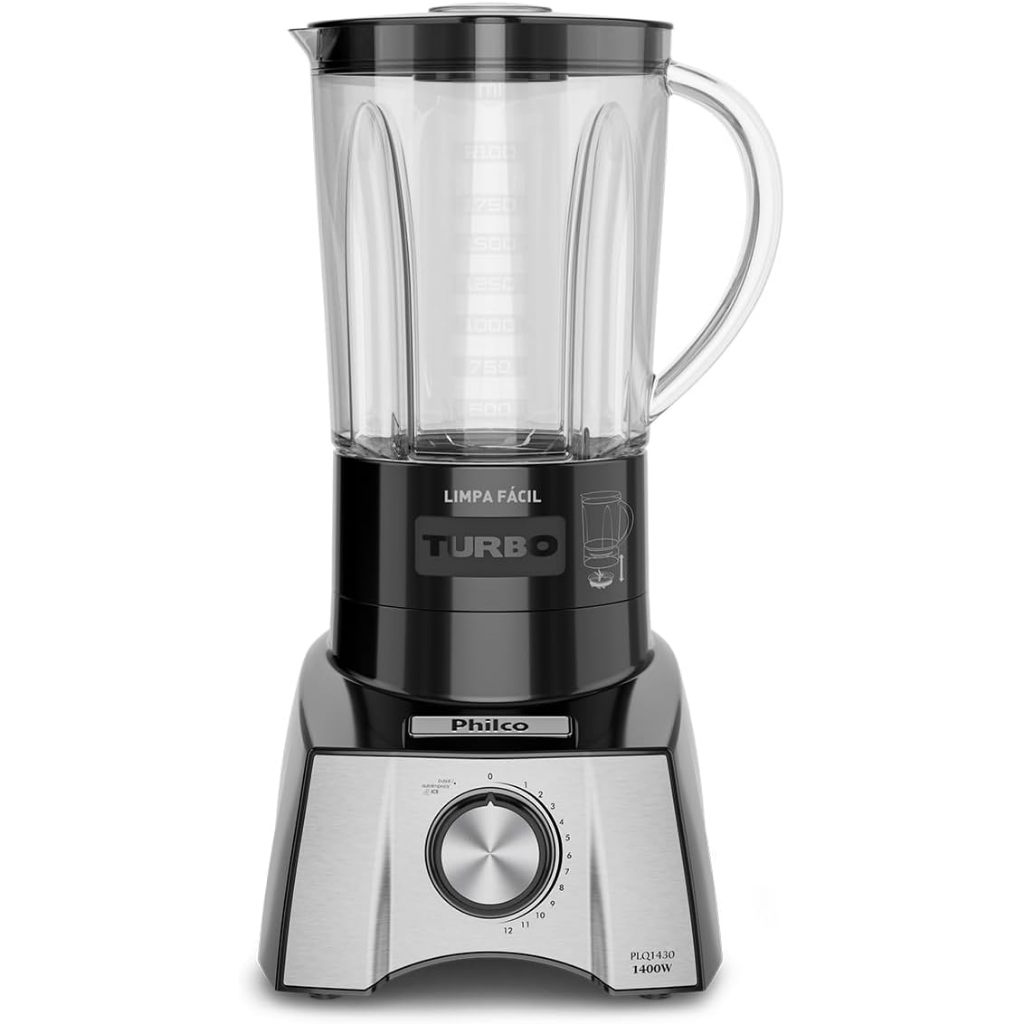Liquidificador Philco PLQ1430P Limpa Fácil 220V - Preto