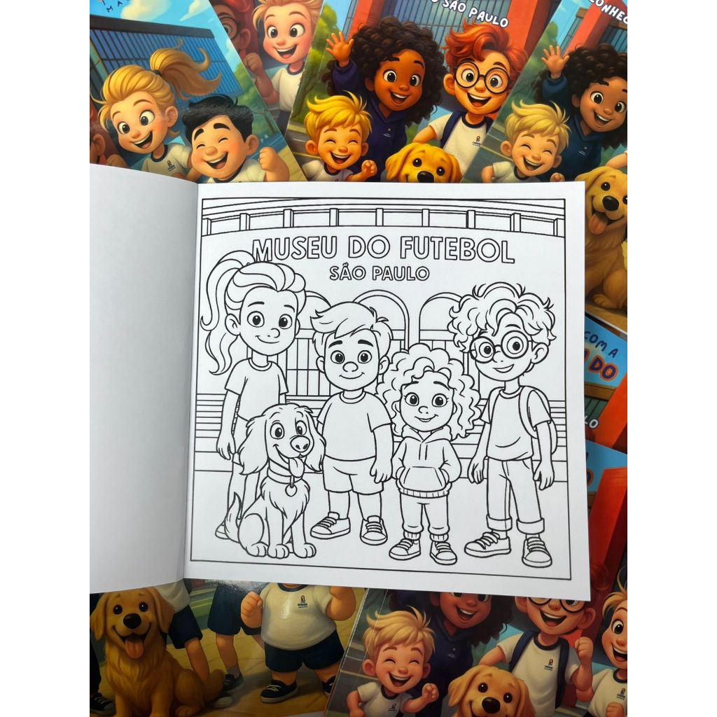 Livro Para Colorir -  Conhecendo São Paulo: Turminha do Patric