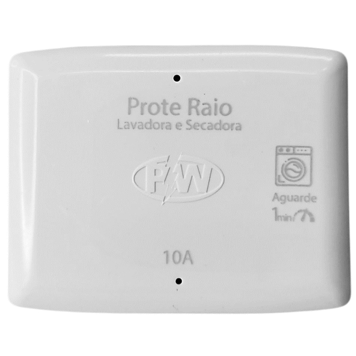 Protetor Contra Queda De Energia e Raios Lavadora E Secadora 110v Pino 10a