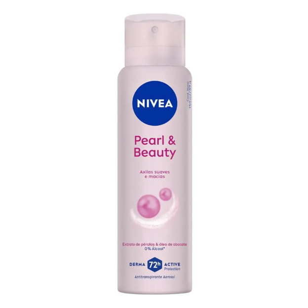 Desodorante Feminino Nivea Pearl & Beauty Aerosol 150ml em Oferta na Shopee