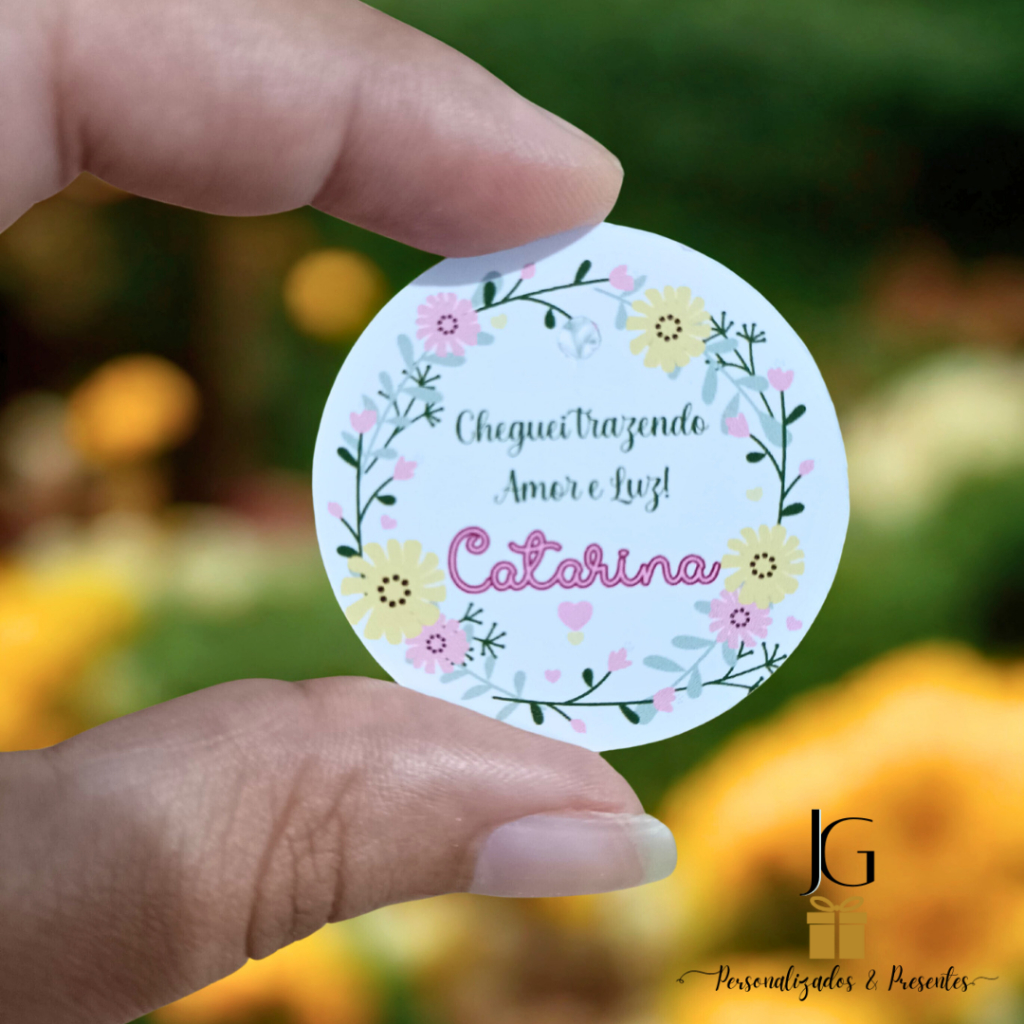 Adesivo para Lembrancinha de Maternidade: Onde Comprar | BuscaProdutos