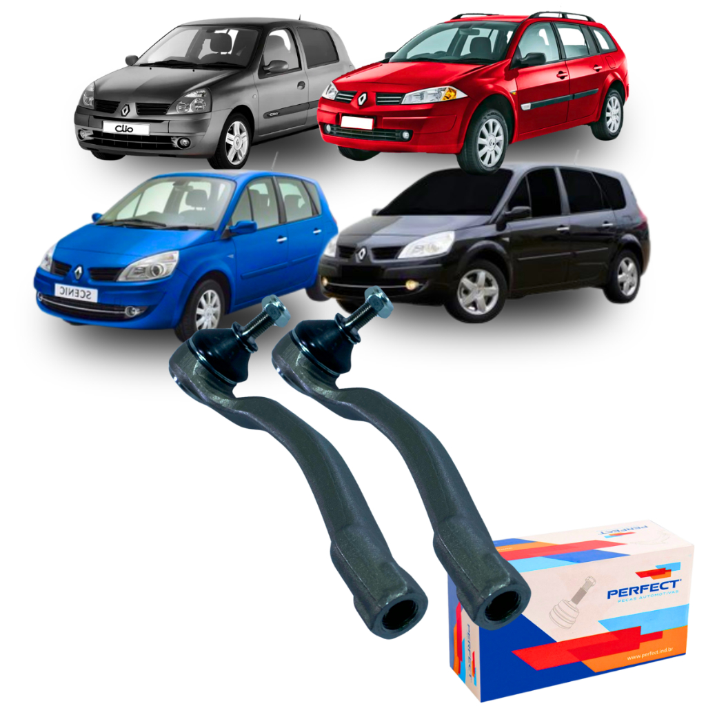 Par Terminal Direção Perfect Renault Megane 1.6 16v 2011
