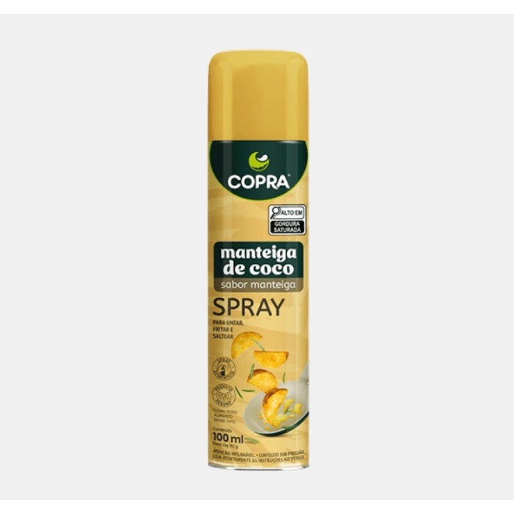 Manteiga de Coco em Spray 100ml - Copra