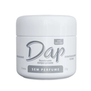 Desodorante Creme Median Dap Sem Perfume 55g em Oferta na Shopee