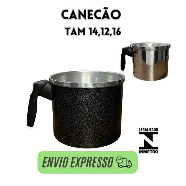 leiteira cafeteira fervedor canecao para fazer café preta e alumínio caneco leitera grande e pequena em Oferta na Shopee