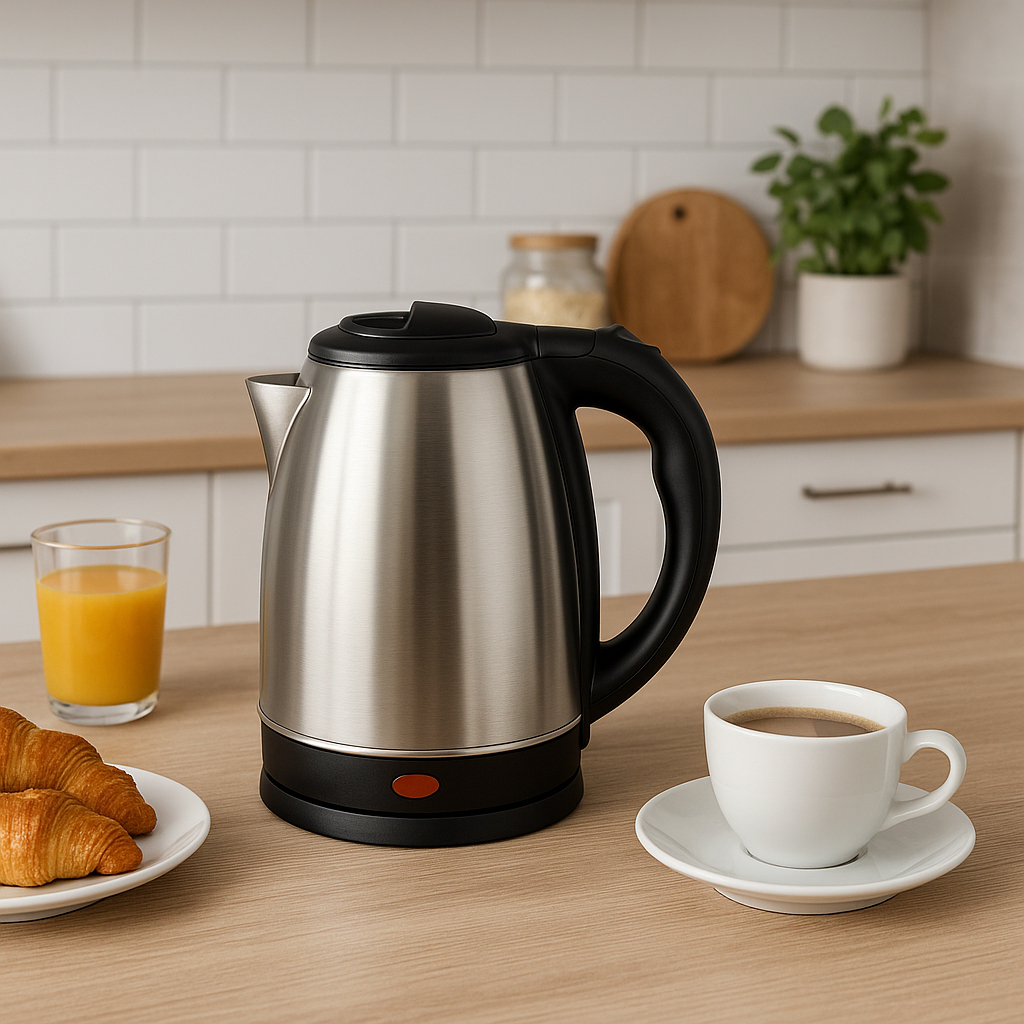 Chaleira Elétrico Jarra 1.8L Café Chá Inox 127v