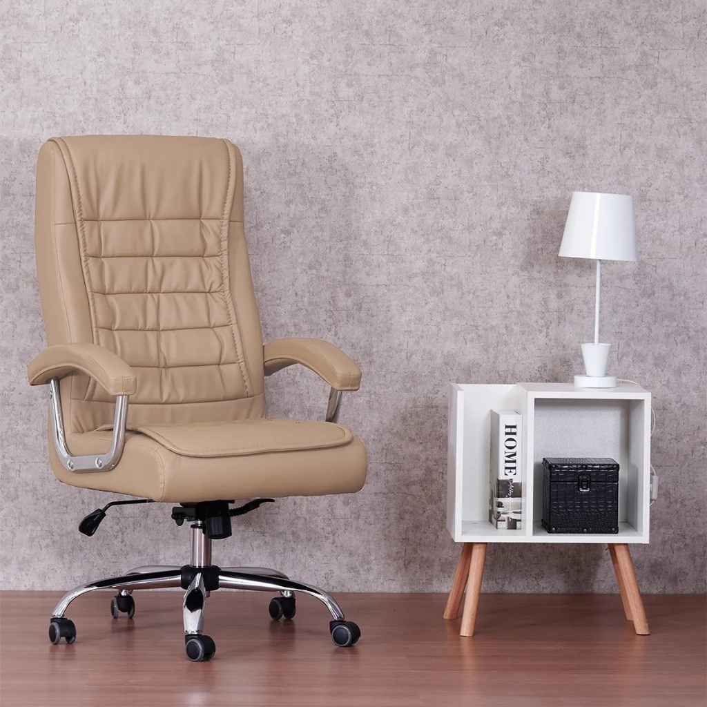 Cadeira Escritório Presidente Confortavel Ergonomica Grande Varias Cores