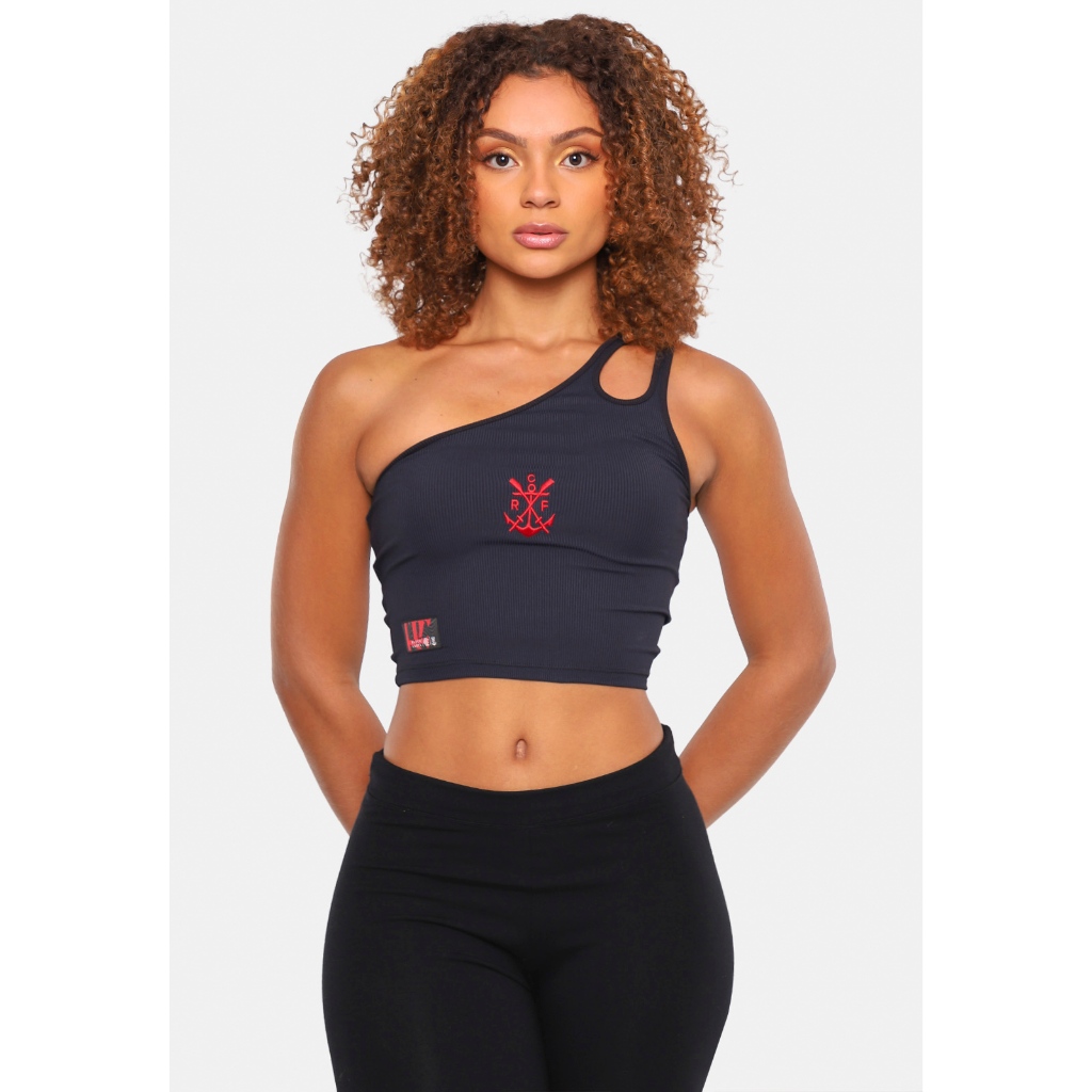 Top Cropped Starter Flamengo em Oferta na Shopee