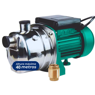 Bomba D'agua Auto Aspirante Aço Inox 1,0 Cv Bivolt Wdm Monofásico em Oferta na Shopee