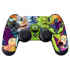 Skin Premium Adesiva Controle Playstation 4 Ps4 One Piece Kimetsu Spiderman Dragon Ball Naruto Animes