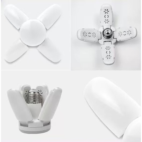 Luminária De Teto  LED Dobrável Lâmpada De Pétalas 6000K 28w Para Quarto / Sala  / E27 Mini Luz