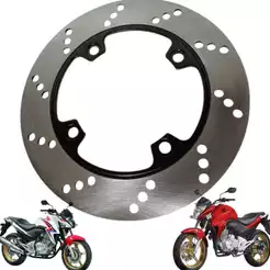 Disco de Freio Traseiro Cb 300 Para Freio Abs e Sem 2011 2012 2013 2014 2015