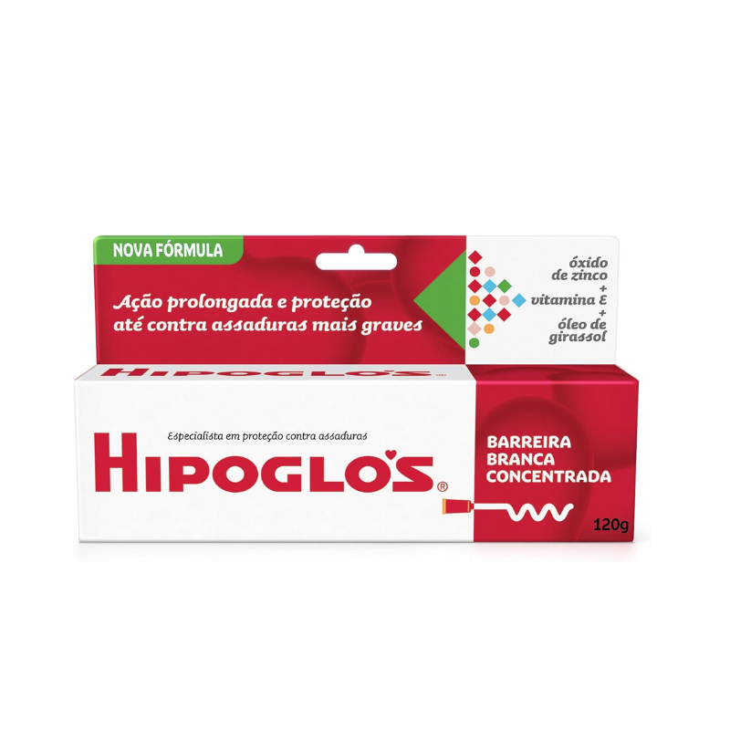 Hipoglos Pomada Prev Assaduras Original 120g em Oferta na Shopee