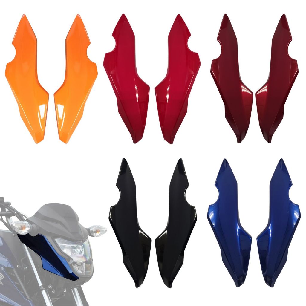 Par Bananinha Titan 160 2025 Fan Carenagem Lateral Farol em Oferta na Shopee