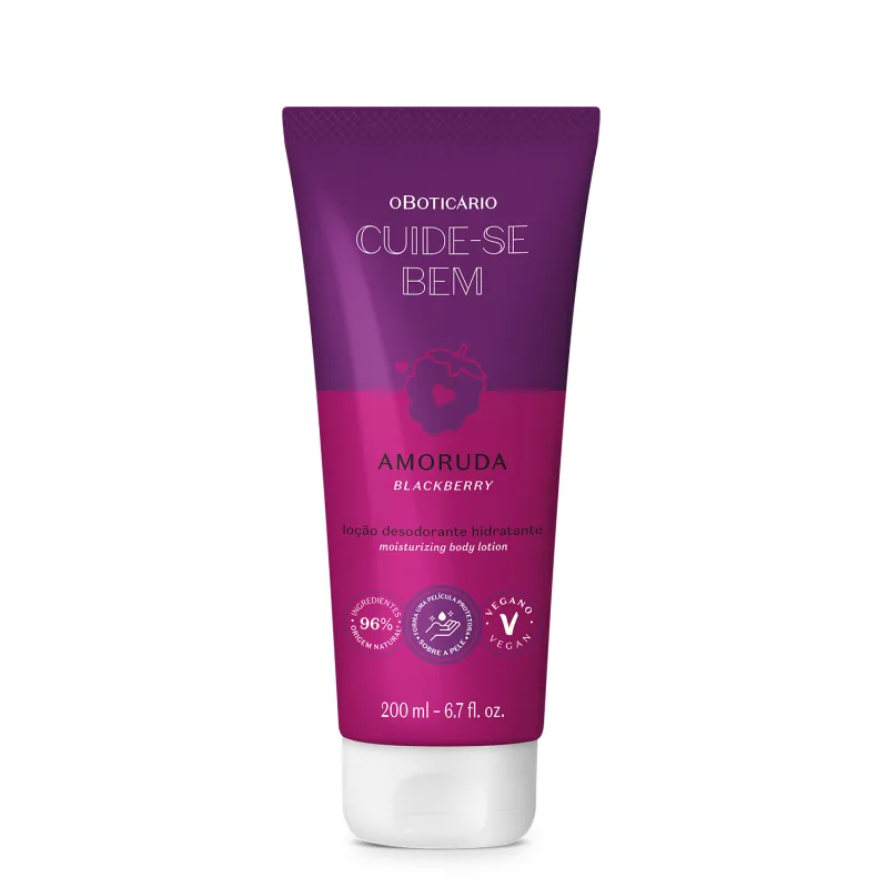 Loção Hidratante Desodorante Corporal Cuide-se Bem Amoruda - 200ml - O Boticário