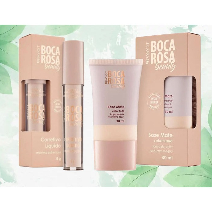 Kit Boca Rosa Beuty Base + Corretivo Payot Promoção