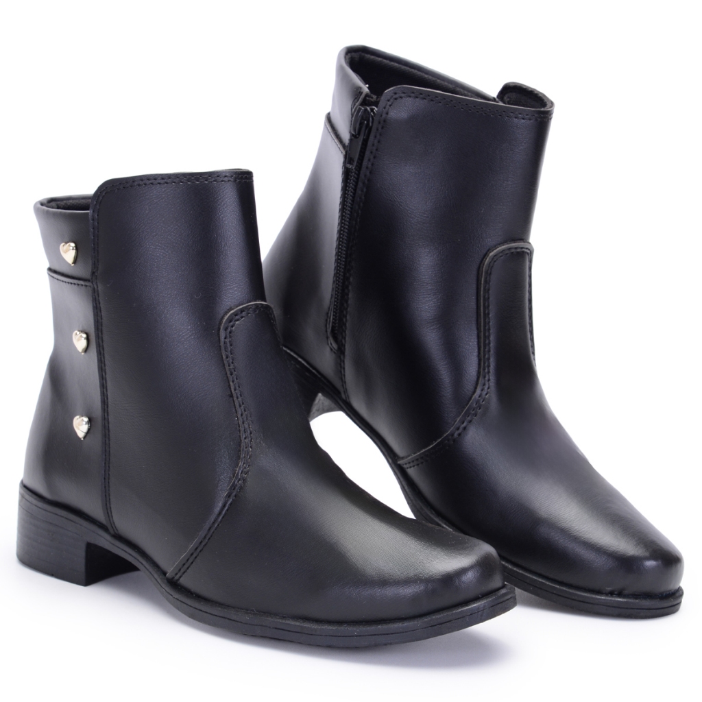 Bota Feminina Coturno Feminino Sola Tratorada Feminina Direto da Fabrica 6212