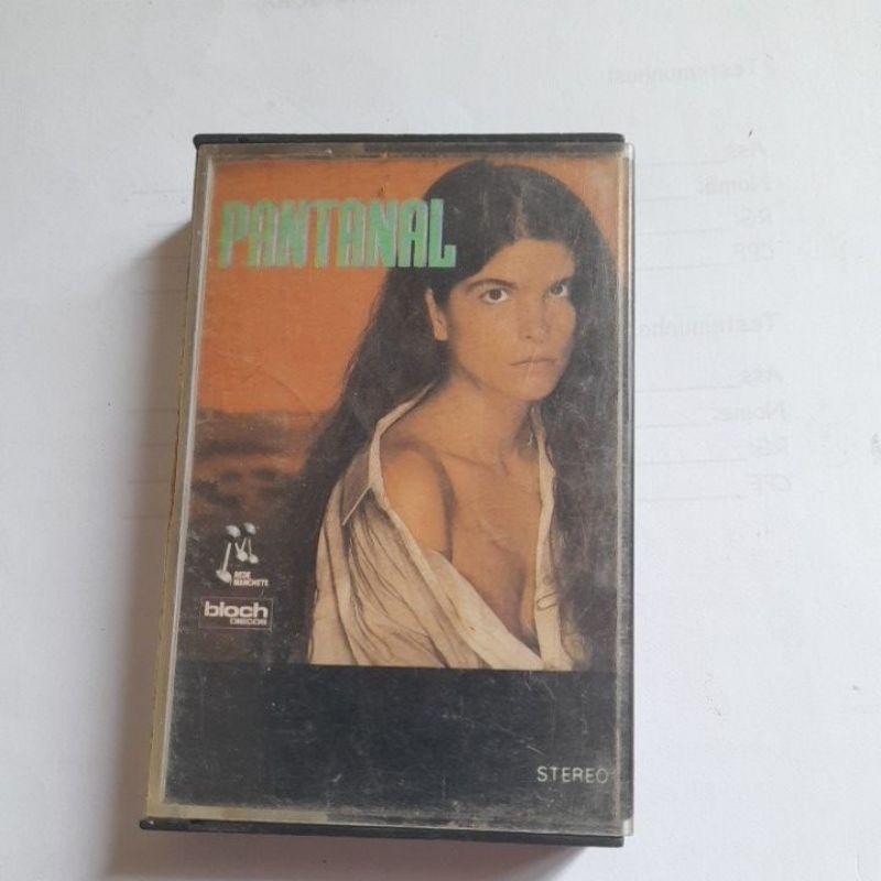 fita cassete pantanal novela trilha sonora