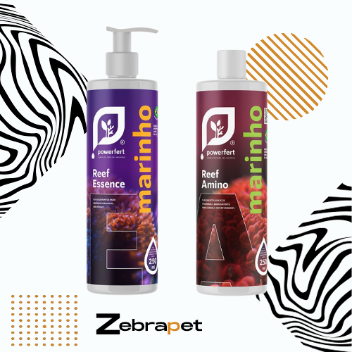 Powerfert Kit Marinho - Reef Amino + Reef Essence 250ml