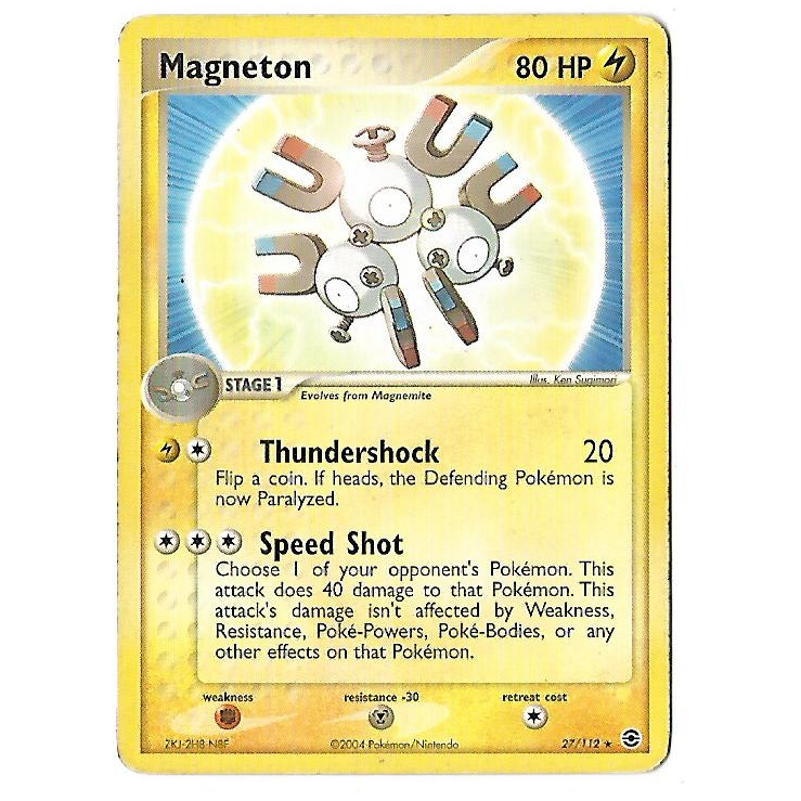 Pokemon Magneton Firered & Leafgreen