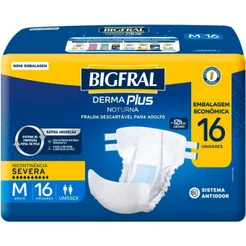 Bigfral Derma Plus Noturna M com 16 Unidades