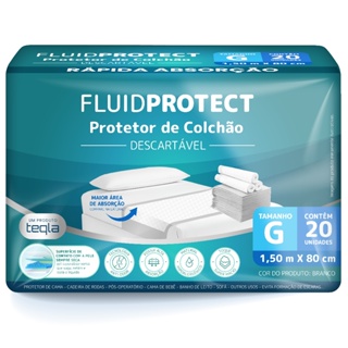 FLUID PROTECT Protetor de Colchão Descartável (150 cm x 80 cm) em Oferta na Shopee
