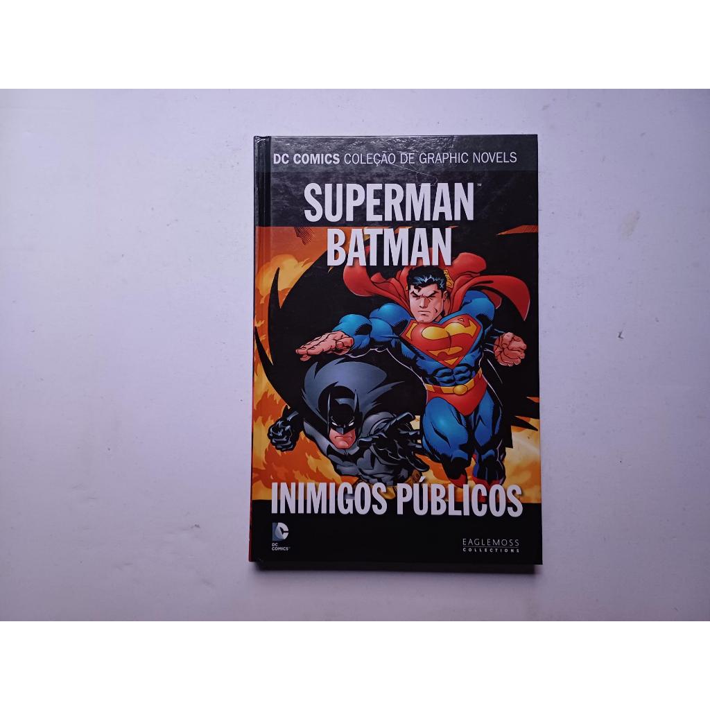 Eaglemoss DC Comics Coleção de Graphic Novels vol 5 Superman / Batman - Inimigos Públicos