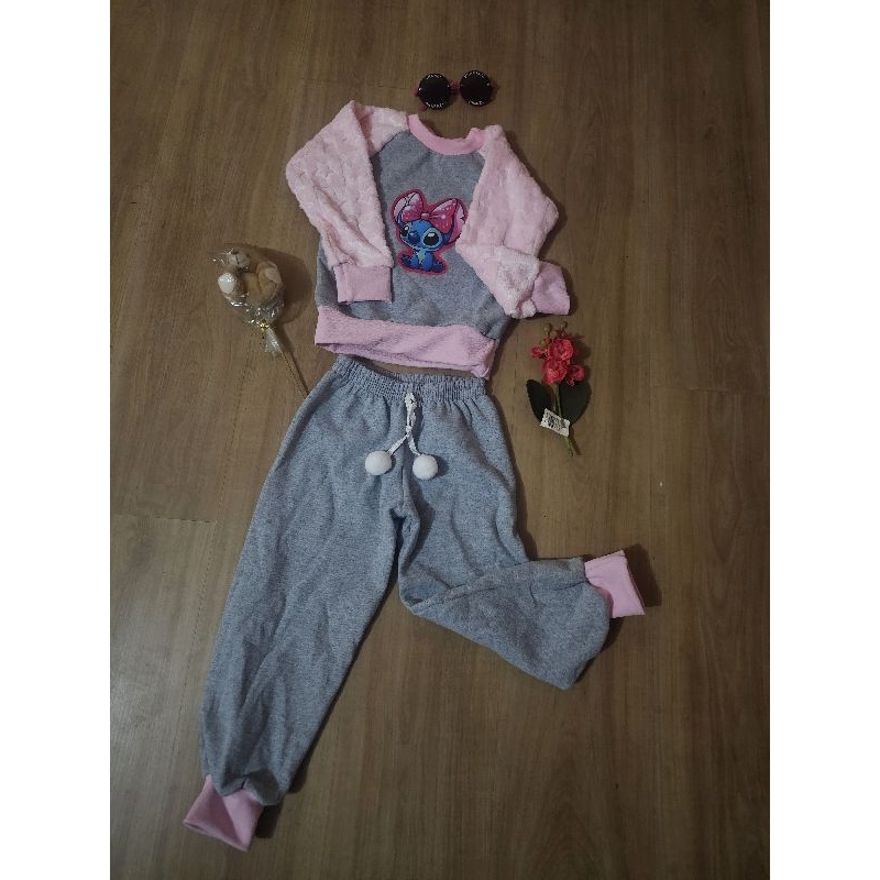 conjunto de moleton com design