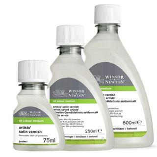 Verniz Artístico Acetinado Winsor & Newton – Proteção Duradoura p/ Pinturas em Tela e Papel em Oferta na Shopee