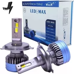 Ultra Led Max 6k 15000lm75w 12v 24v H1 H3 H7 H11 H27 Hb3 Hb4