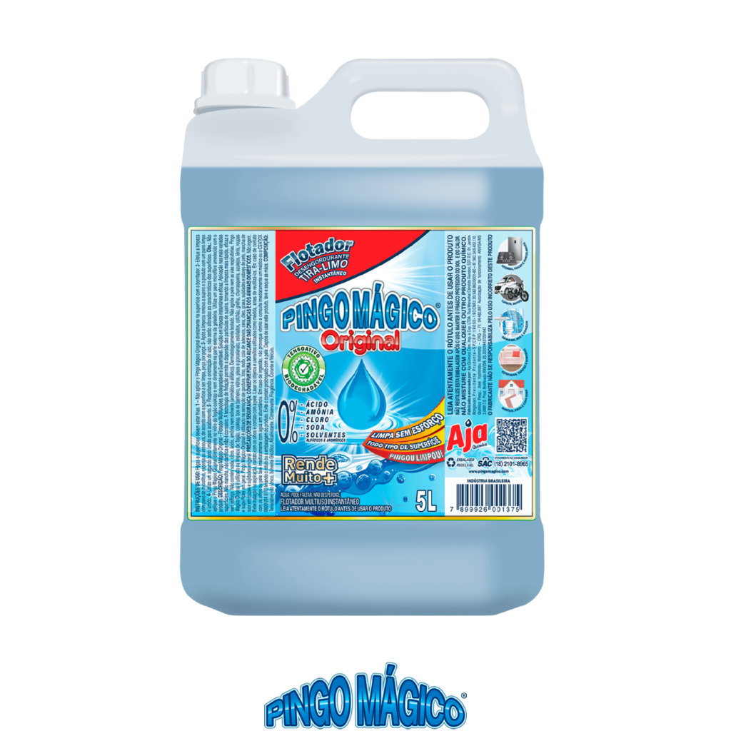 Pingo Mágico Original Flotador 5L em Oferta na Shopee