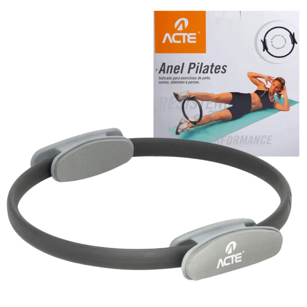 Imagem Anel Pilates Flexível Fisioterapia Exercício Yoga Acte Sport