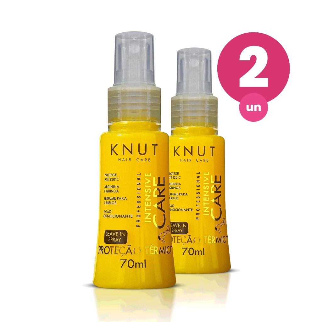 Kit 2 Leave-In Spray Knut Intensive Care 70ml