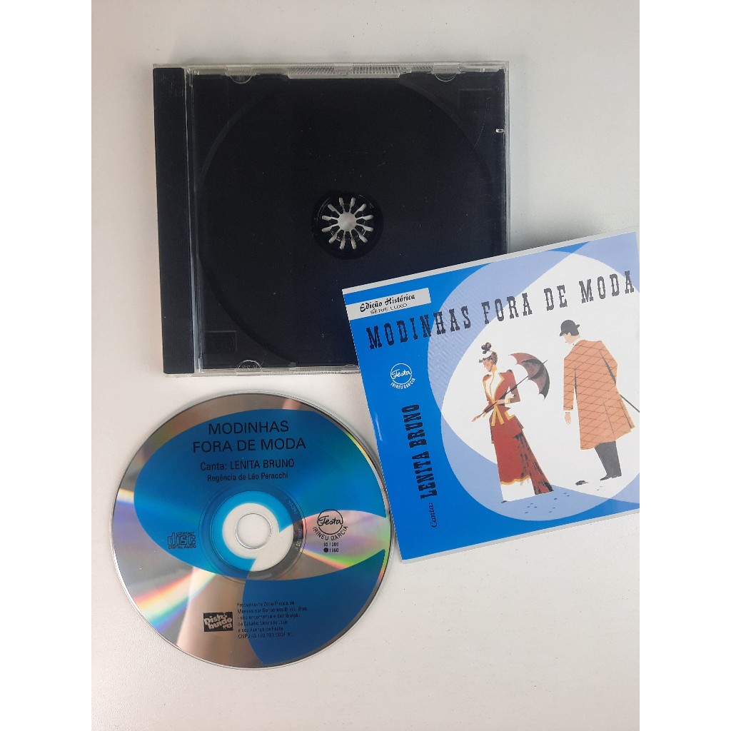CD Modinhas Fora De Moda Lenita Bruno 1994 Raro