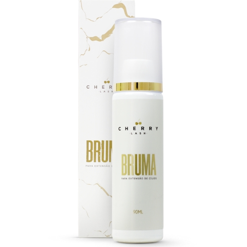 Bruma Cherry Lash 90ml Para Extensão de Cílios Alongamento Extensao de Cilios Retenção Volume Russo