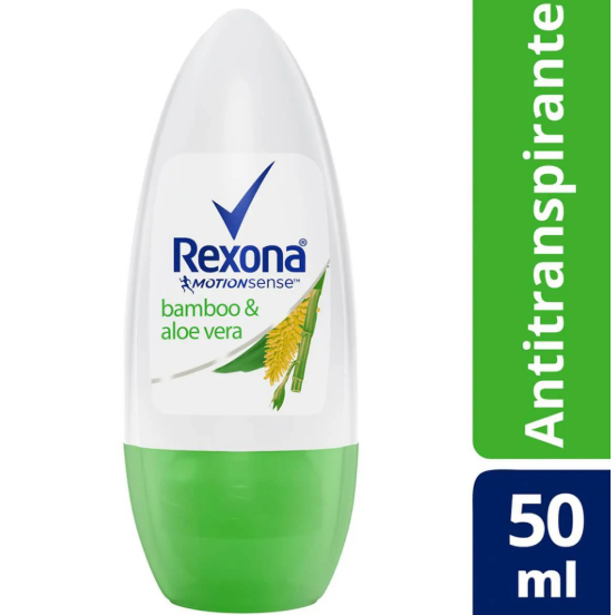 Desodorante Roll-On Rexona Bamboo & Aloe Vera 50 ml