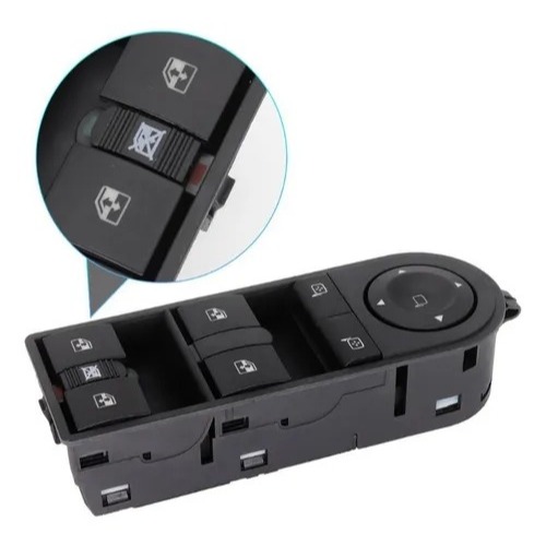 Botão Interruptor de Vidro Elétrico Quadruplo Vectra GT/ Vectra GT-X 2007 Á 2012
