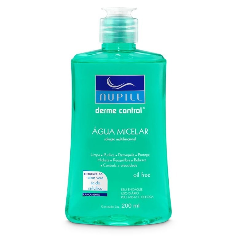 Nupill Água Micelar Derme Control 200ml em Oferta na Shopee