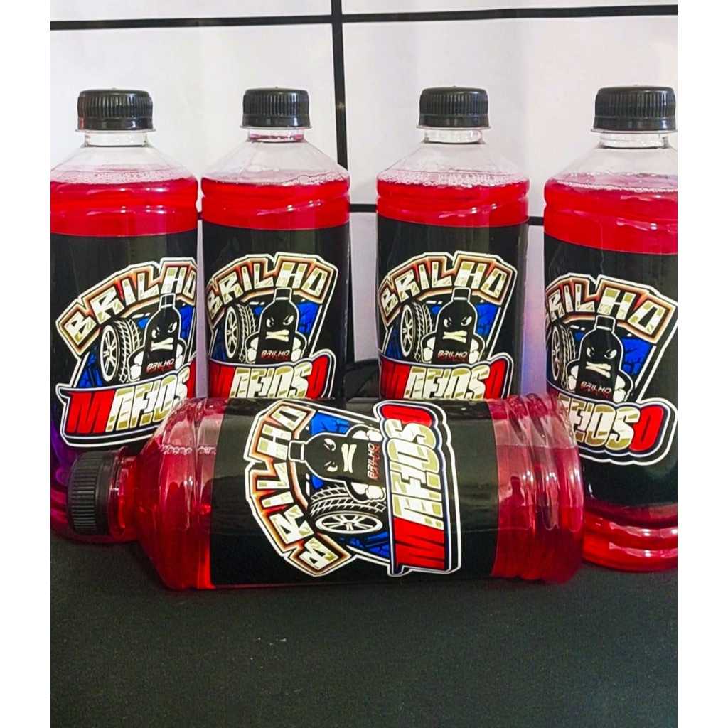 Pretinho para Pneus Brilho Mafioso – 500ml | O Brilho de Respeito do GMF! em Oferta na Shopee