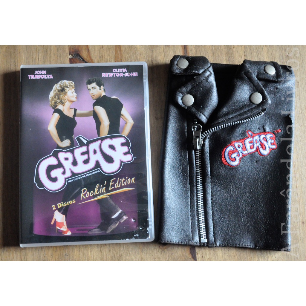 DVD Grease 2 discos Rockin Edition jaqueta Danny Zuko