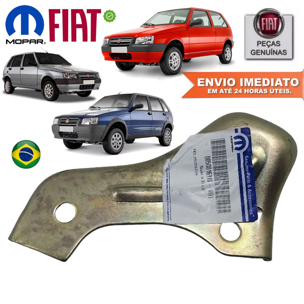Suporte do Coxim Lado Câmbio Fiat Uno Mille Fire 1.0 Original FIAT Mopar com Nota Fiscal e Garantia