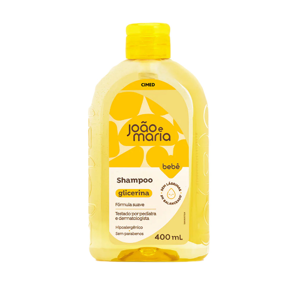 Shampoo João e Maria Baby Glicerinado 400ml em Oferta na Shopee