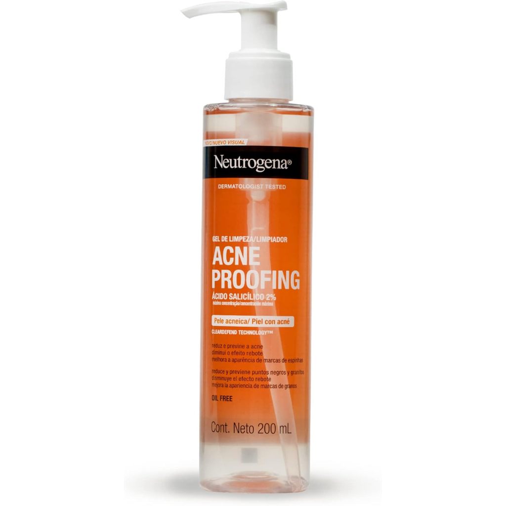 Gel De Limpeza Facial Neutrogena Acne Proofing Com 200ml