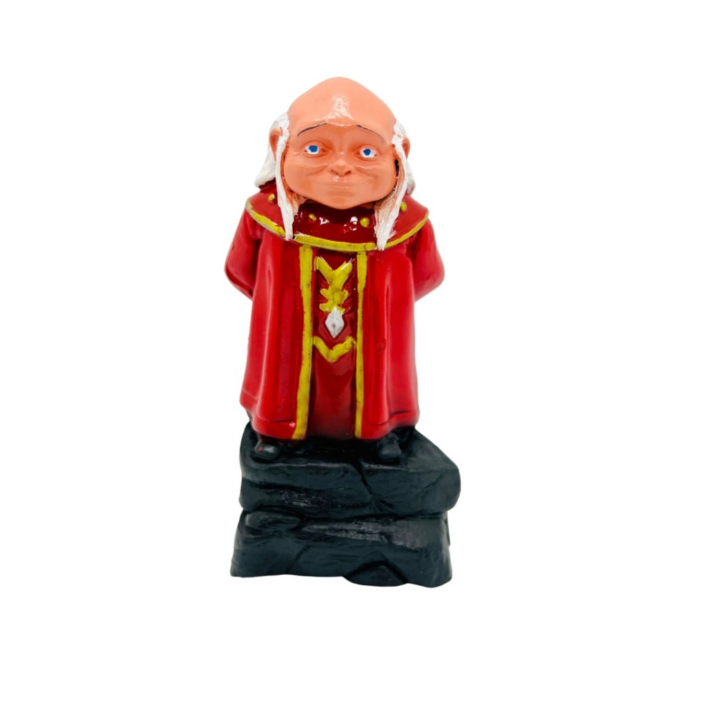 Boneco Mestre dos Magos Caverna do Dragão Estatua Colecionável Estatueta de Resina