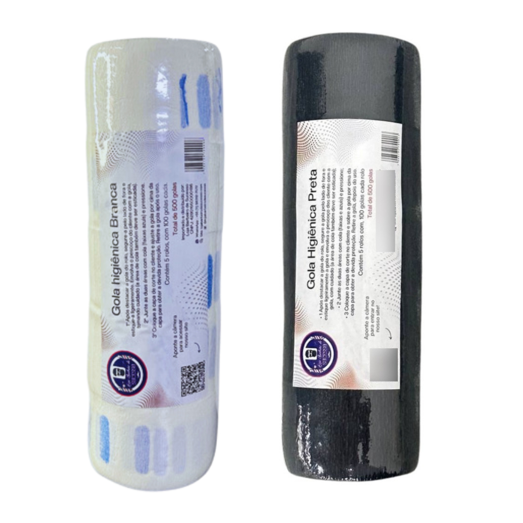 Gola Higiênica Descartável - Pacote Com 5 Rolos - 500 unidades em Oferta na Shopee