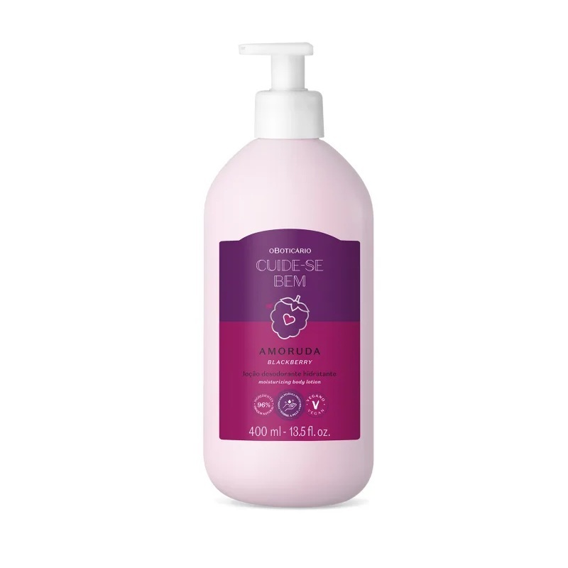 Loção Hidratante Desodorante Corporal Cuide-se Bem Amoruda 400ml O Boticário