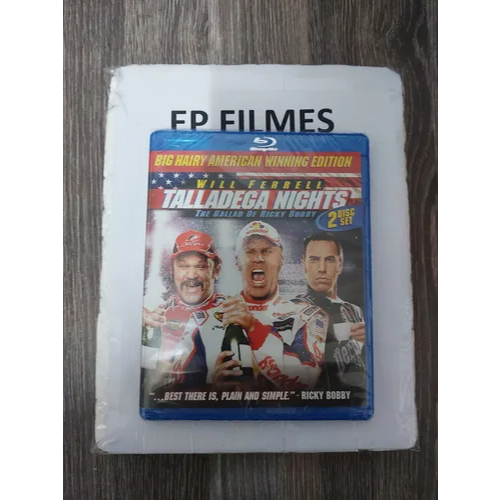 Blu Ray Ricky Bobby - À Toda Velocidade - Dub/leg Lacrado