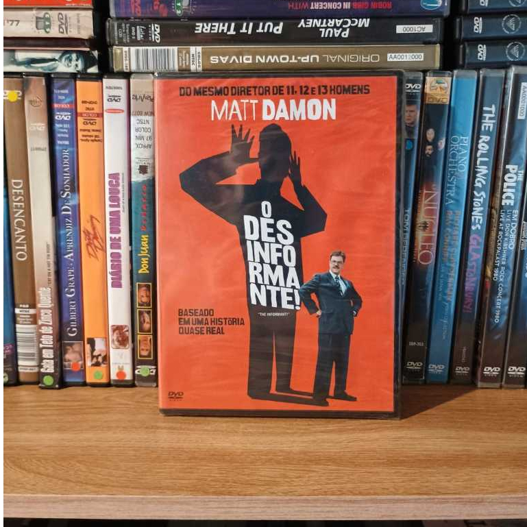 DVD O DESINFORMANTE (LACRADO/DUBLADO)