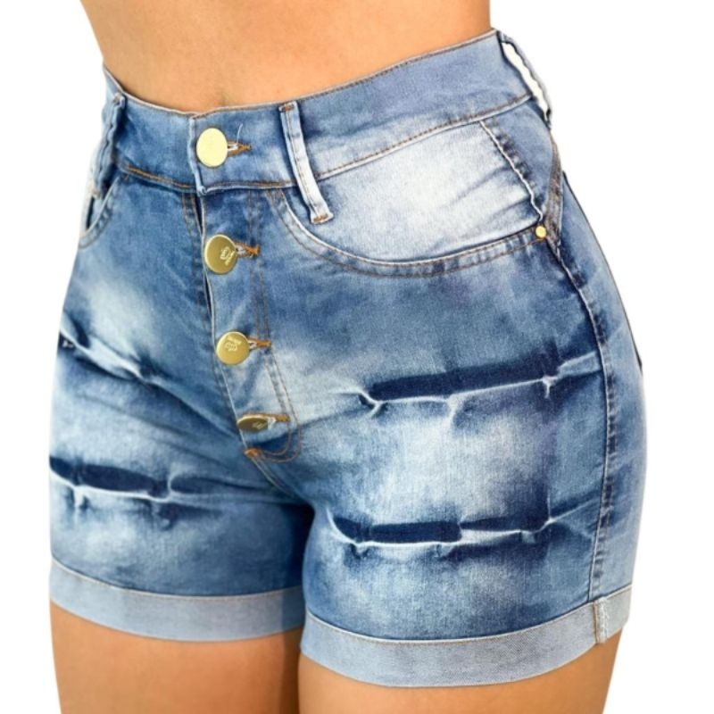 chort jeans feminino SKU 2903