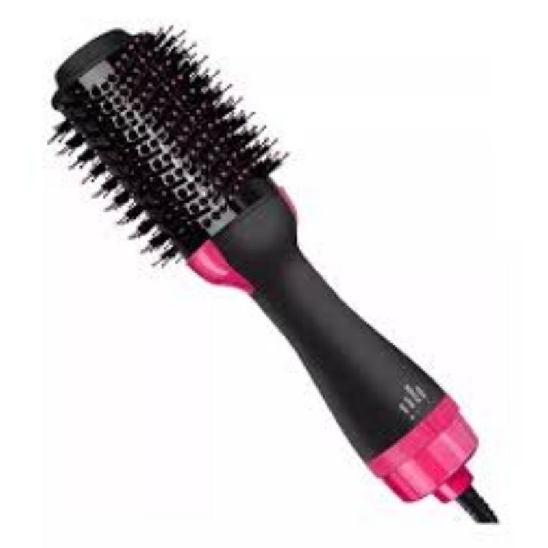 Escova secadora alisadora modelador de cabelo em Oferta na Shopee